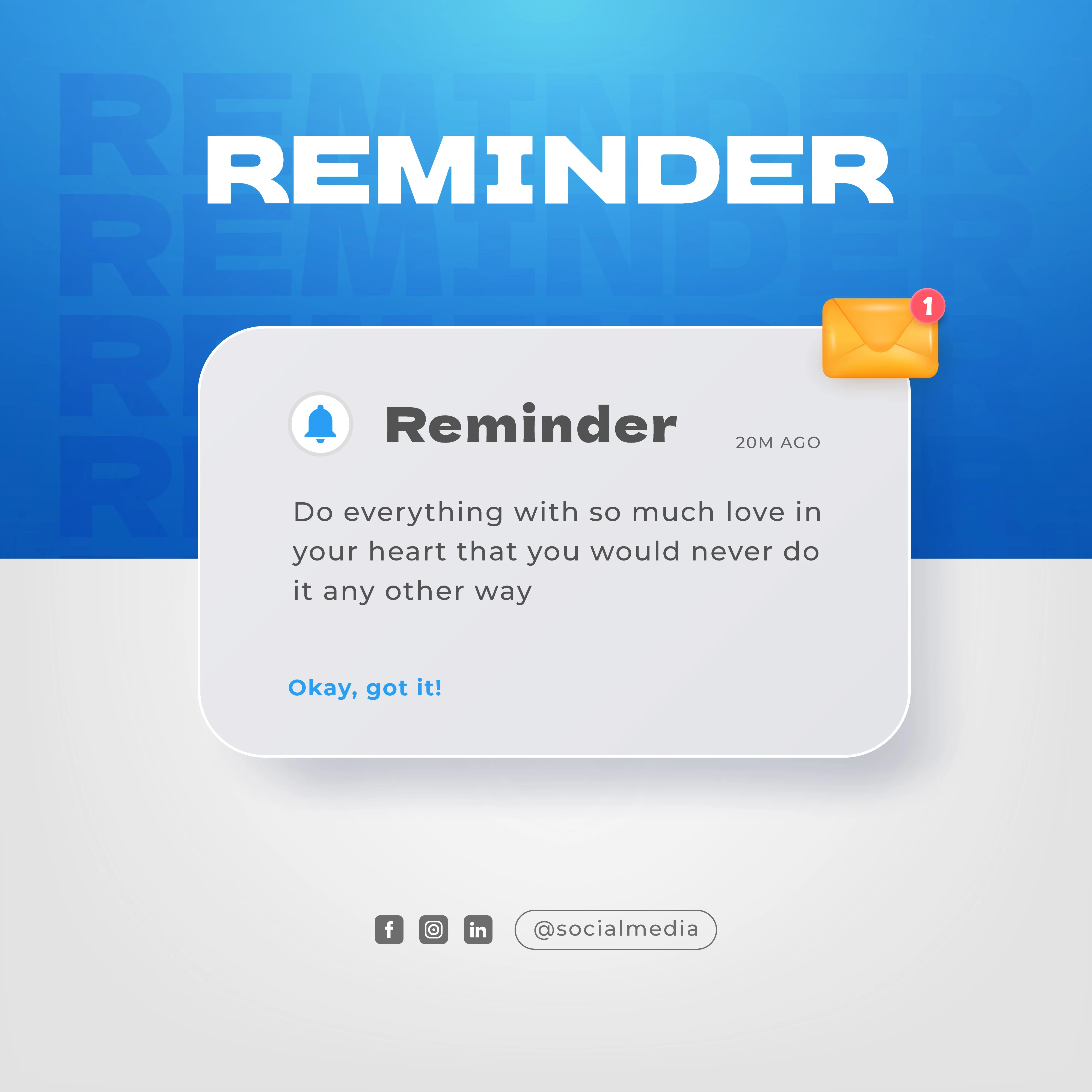 Comment Notification Template Preview