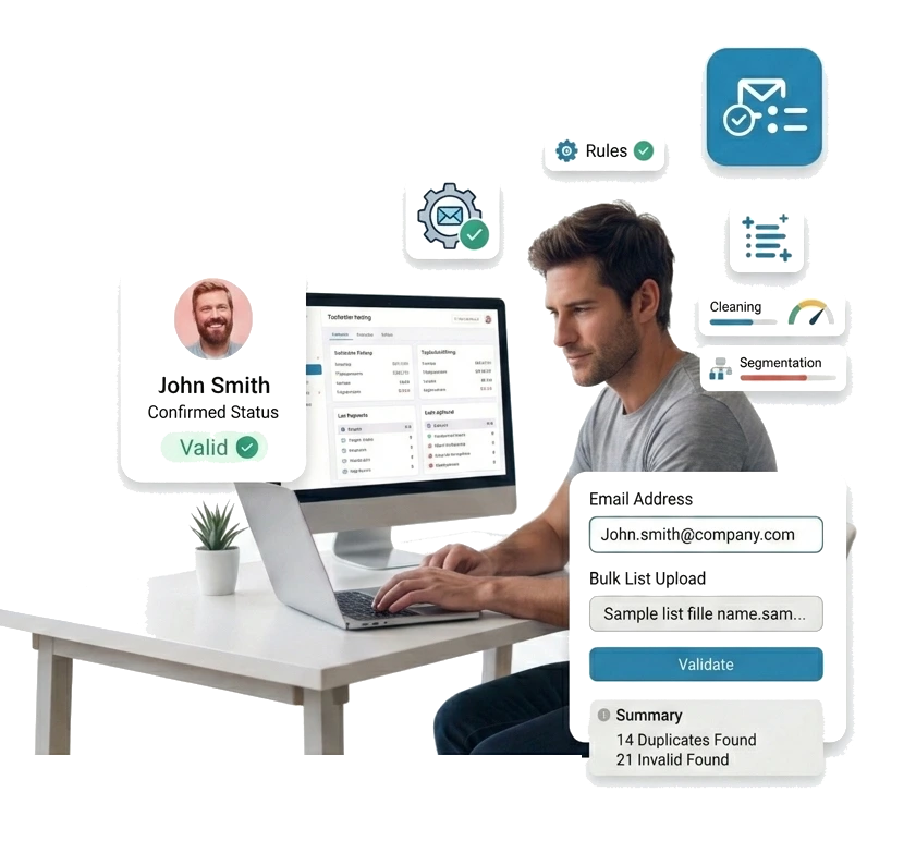 Email List Cleaning Tool TrueSend