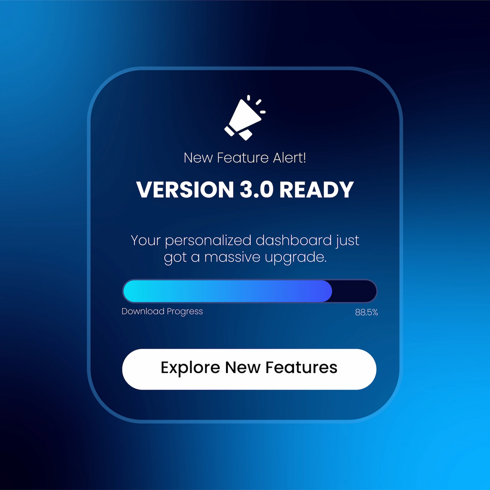 Upgrade Account Template Preview
