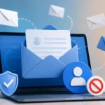 Noreply email address and email marketing concept